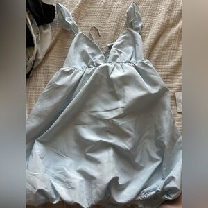 Wild Fable Sky Blue Balloon Dress